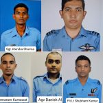 IAF के पांच जवान बलिदान