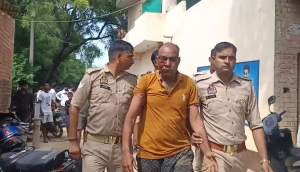 आरोपी की कर दी पिटाई