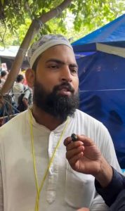 प्रदर्शन के दौरान भोजन सेवा से चर्चा में आए थे जुनैद