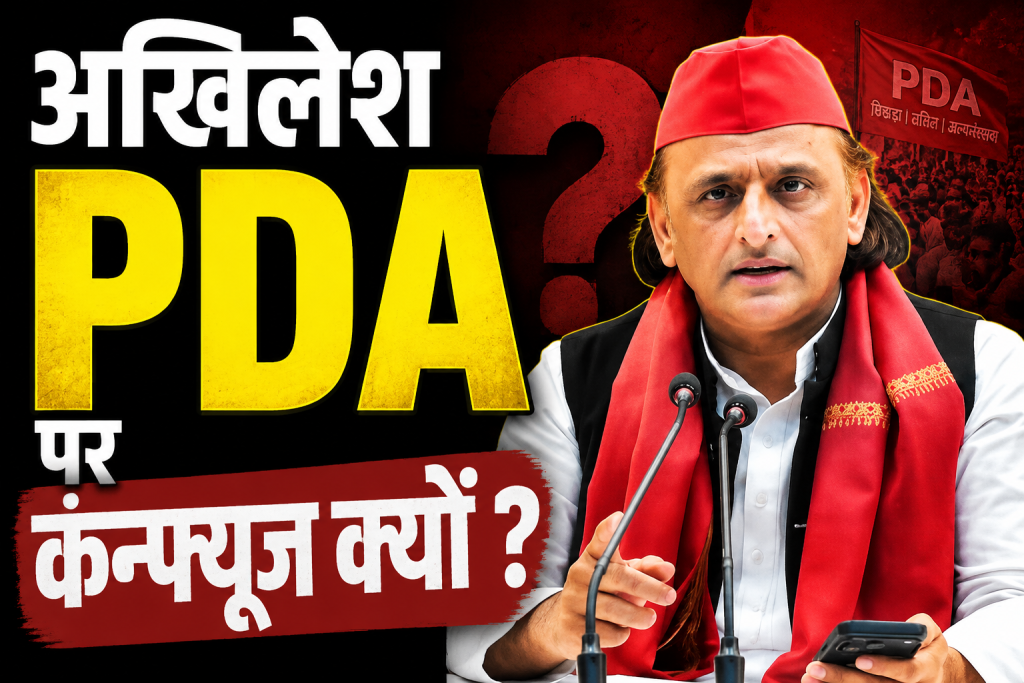 PDA पर खुद कन्फ्यूज हैं अखिलेश यादव ? तीन साल में चार बार क्यों बदल दिया मतलब