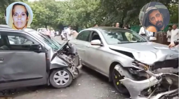 Delhi मर्सिडीज कार से कुचलकर महिला की मौत, SI का बेटा गिरफ्तार Delhi Accident