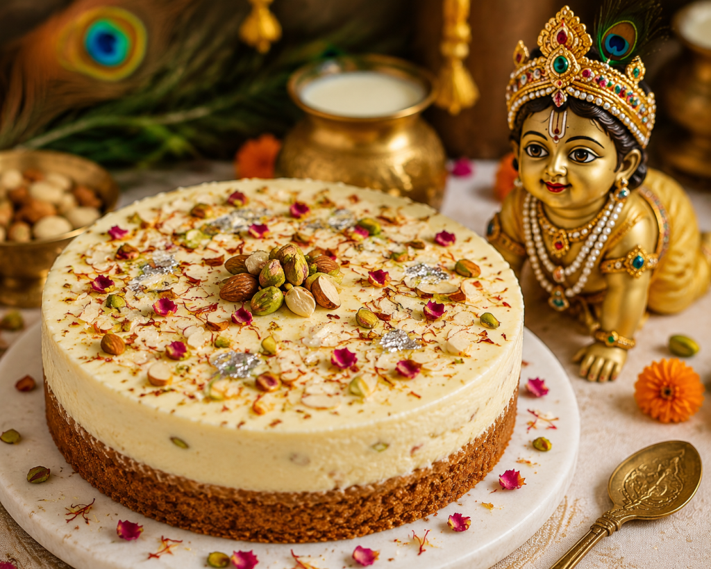 Janmashtami Special: जन्माष्टमी पर बिना मैदा, चीनी, रिफाइन बनाएं शाही केक, लड्डू गोपाल को लगाएं भोग
