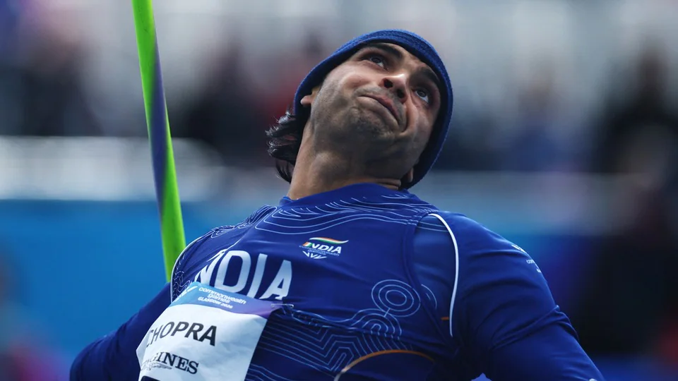 नीरज चोपड़ा का ऐतिहासिक जलवा! CWG 2026 में जीता सिल्वर, यशवीर सिंह ने रचा बड़ा कमाल नीरज चोपड़ा
