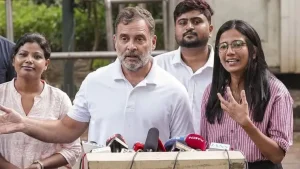 राहुल गांधी का प्रयागराज दौरा