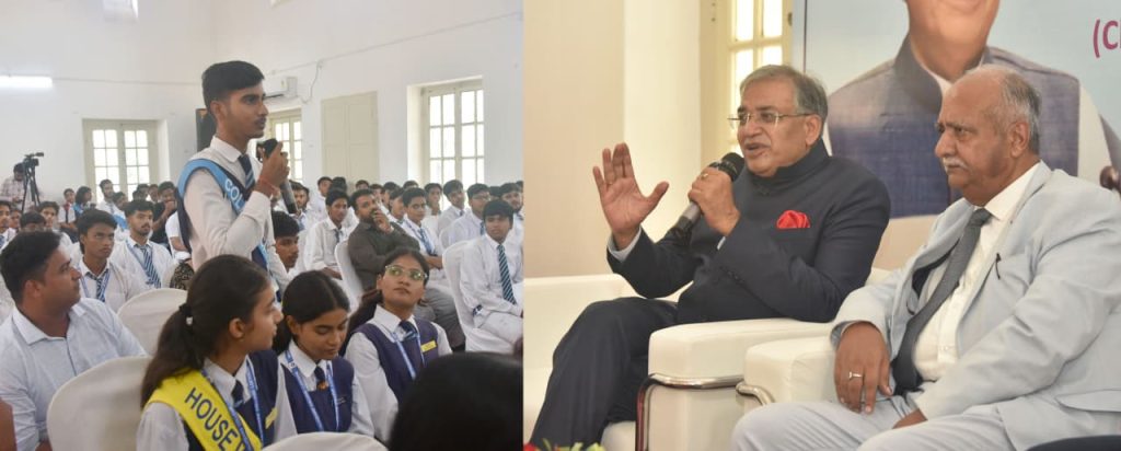 छात्रों से बोले ज्ञानेश कुमार, “लोकतंत्र की मजबूती के लिए युवा मतदाताओं की सक्रिय भागीदारी जरूरी”