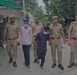 हरदोई में मंगलसूत्र छीनकर भागने वाले बदमाश गिरफ्तार, लूट का लॉकेट और बाइक बरामद