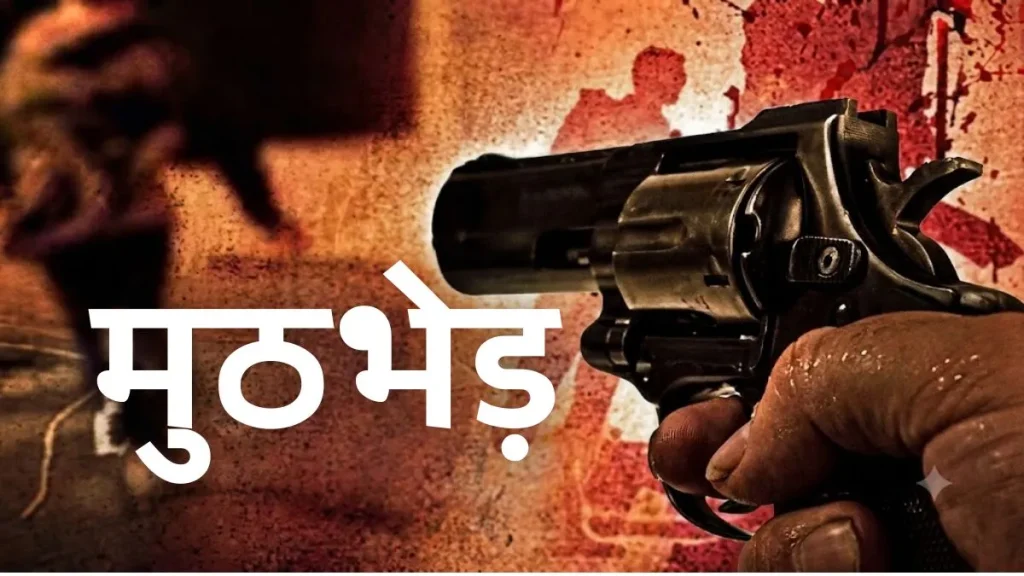 दिल्ली के दो बदमाशों का फरीदाबाद में एनकाउंटर, पुलिस की जवाबी कार्रवाई में हुए घायल