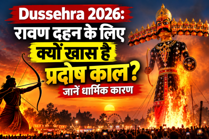 Dussehra 2026: रावण दहन के लिए क्यों खास है प्रदोष काल? जानें धार्मिक कारण