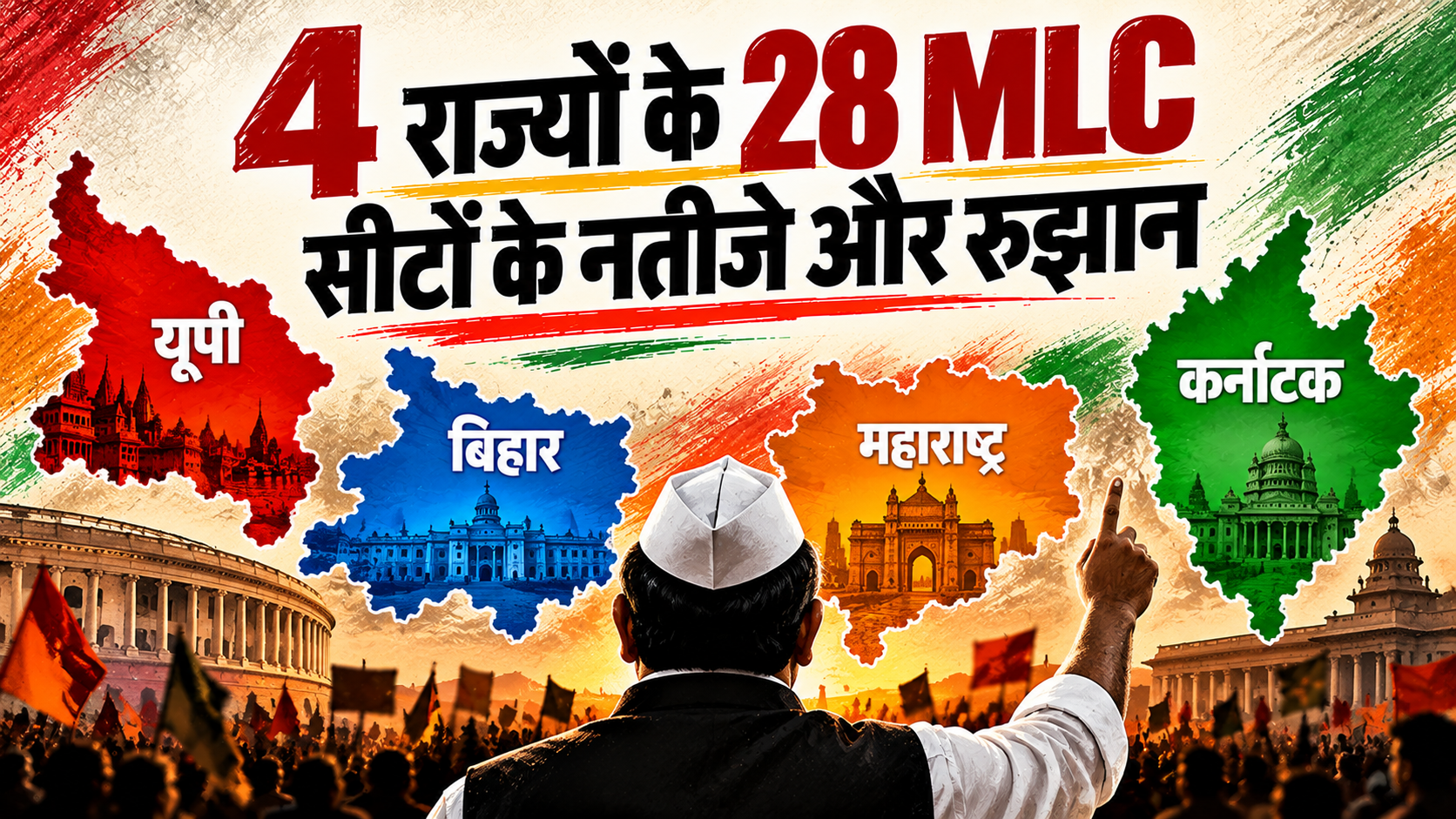 MLC Election में वाराणसी में BJP हारी, बेंगलुरु-पटना में बड़ा खेल, कर्नाटक में कांग्रेस फेल