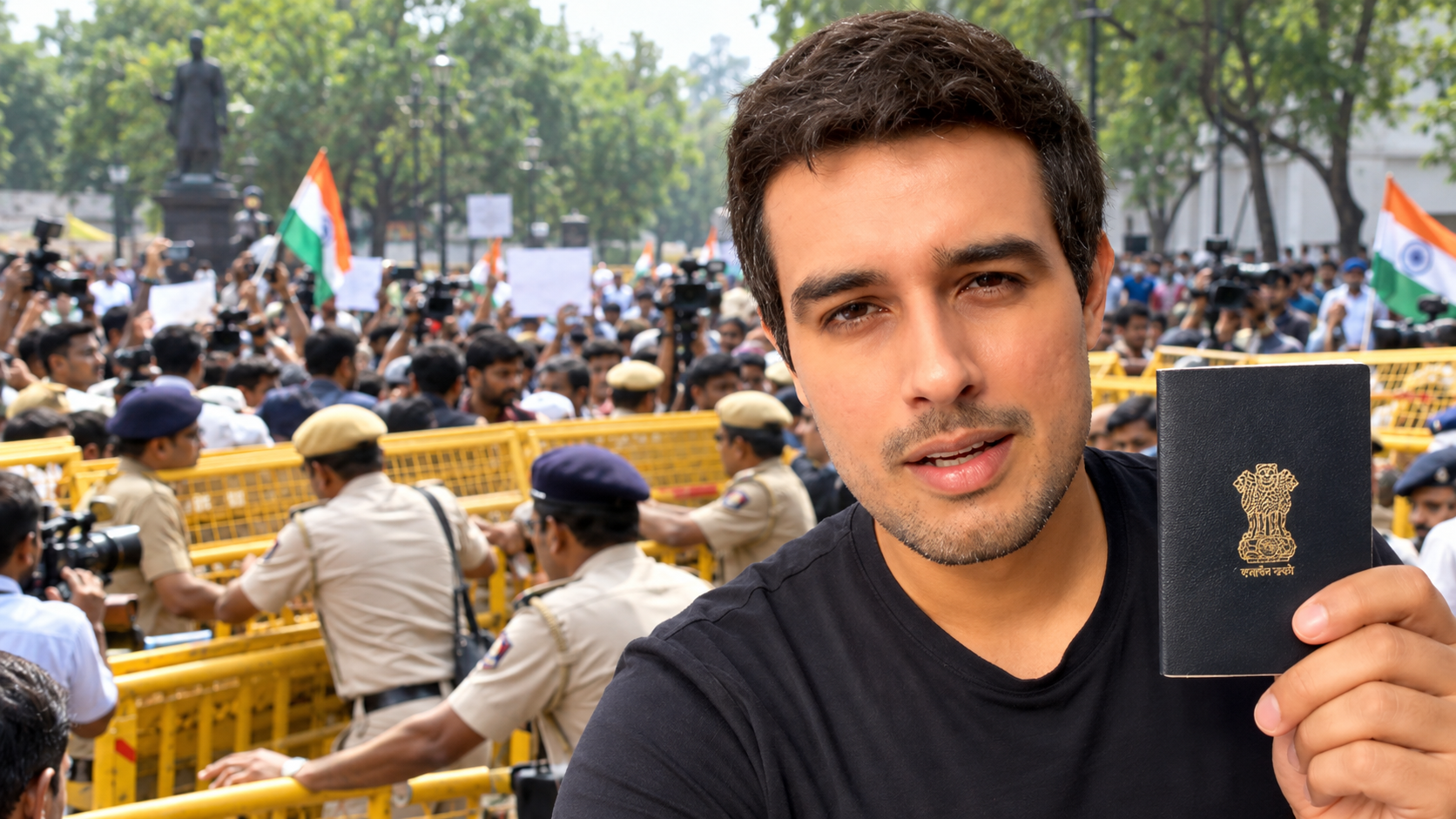‘मुझे गुंडों ने किडनैप किया’, हिरासत से छूटते ही सरकार पर भड़के यूट्यूबर Dhruv Rathee, पासपोर्ट भी दिखाया