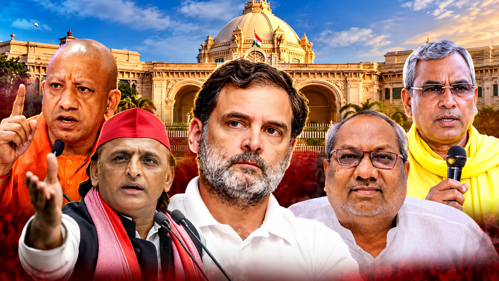 2002 से 2022, Uttar Pradesh में कौन किस पर पड़ा भारी, 5 विधानसभा चुनाव के नतीजे, देखिए वोट शेयर का गुणा-गणित