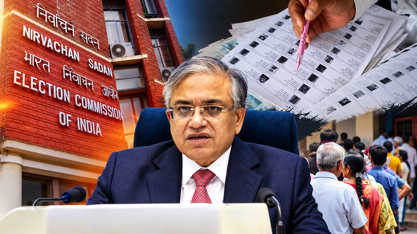 देश में जारी बवाल के बीच Election Commission ने किए 7 सुधार, अब फर्जी वोटर ढूंढना आसान
