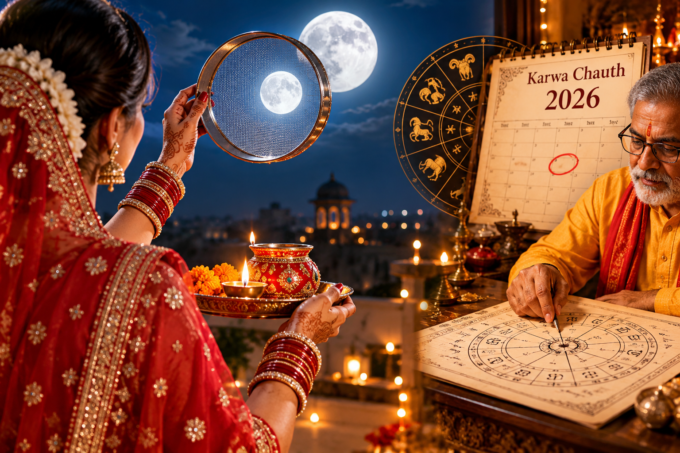 Karwa Chauth 2026: भद्रा के बीच कब करें पूजा? जानें शुभ मुहूर्त और चंद्रोदय