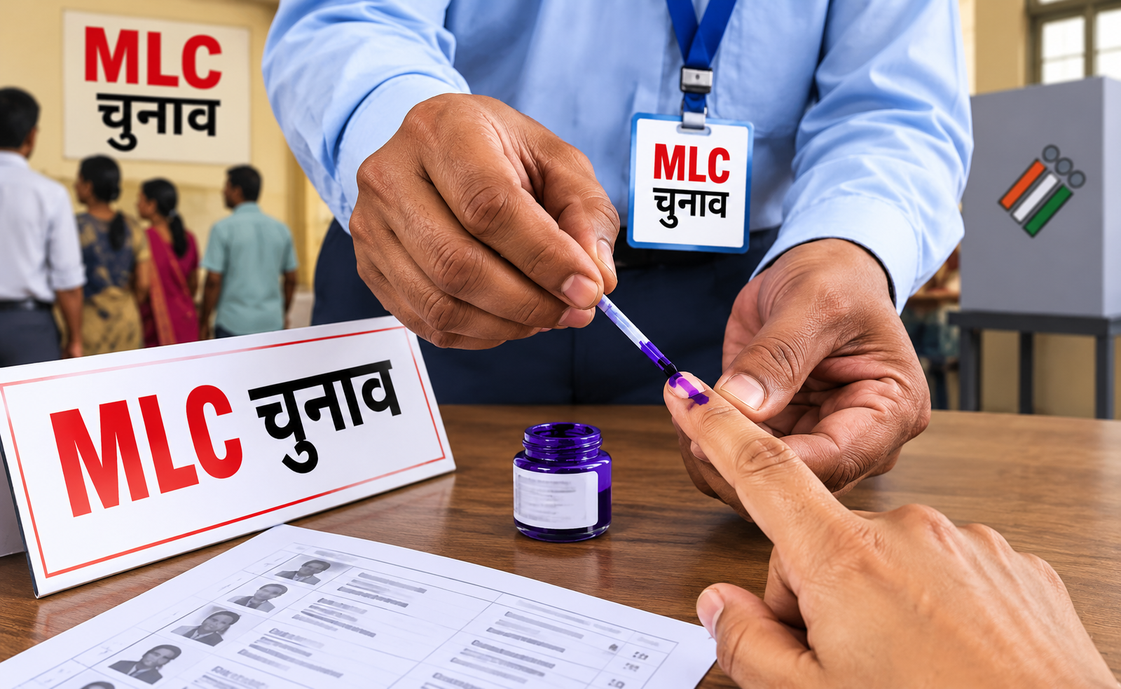 Mainpuri: ‘बिना बूथ पर गए ही पड़ गए वोट’, MLC चुनाव में शख्स ने लगाया फर्जी मतदान का आरोप