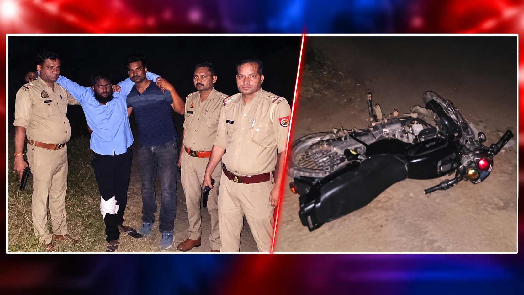 Greater Noida में एनकाउंटर, पुलिस के हत्थे चढ़ा हत्या का आरोपी बदमाश