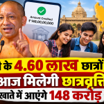 उत्तर प्रदेश के 4.60 लाख छात्रों को आज मिलेगी छात्रवृत्ति, खाते में आएंगे 148 करोड़
