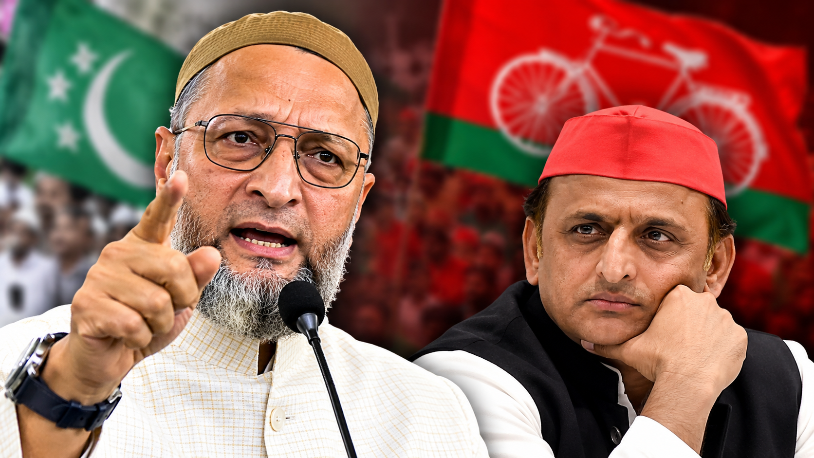 ओवैसी बनेंगे अखिलेश यादव की राह का सबसे बड़ा रोड़ा!